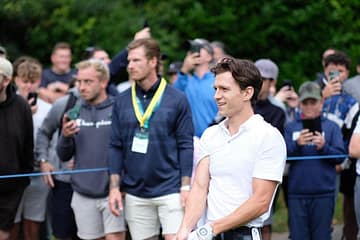 Tom Holland Plays With Other Celebs At The 2024 BMW PGA Championships